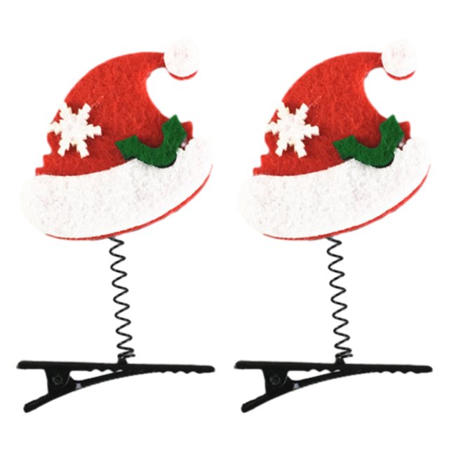 Horquillas navideñas para niños, bebés, niñas, lindas astas de reno para accesorios para el cabello de vacaciones de Papá Noel Zhivalor BST3141237-1
