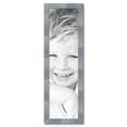 thumbnail image 2 of ArtToFrames 12" x 44" Light Silver Picture Frame, 12x44 inch Silver Wood Poster Frame (WOM-4827), 2 of 7
