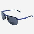 thumbnail image 5 of VITENZI Bifocal Sunglasses TR90 Semi Rimless Readers for Reading Under the Como Sun in Blue 1.75, 5 of 9