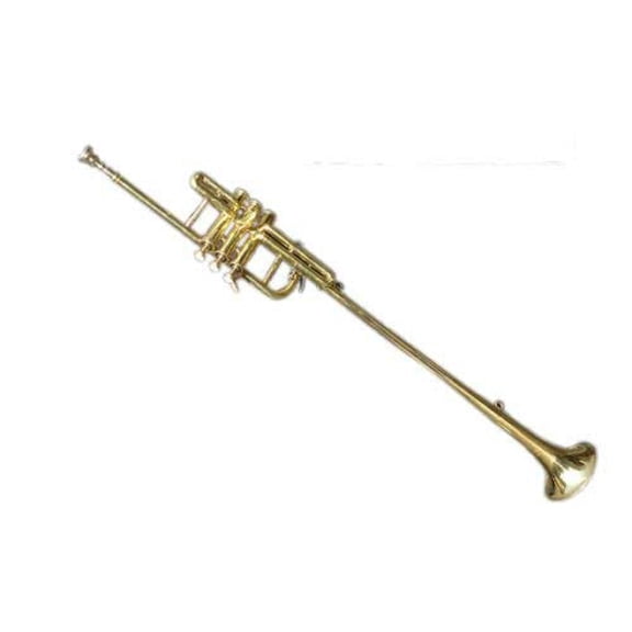 SAI MUSICAL Flag Trumpet Ultimate Shinning Brass With case