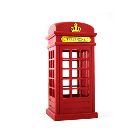 

TureClos 3 Modes Adjustable Touch Control Energy Saving Retro London Telephone Booth Night Light