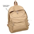 thumbnail image 3 of ibiyuan School Backpacks Custom Embroidered Large Capacity Casual Travel School Bag for Ages 10 to 18, High School, University, Camping, Campus, Long Distance Travel, 3 of 8