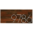 thumbnail image 3 of PRO-DF Rustic wood address Plaque, Large, 3 of 3