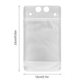 thumbnail image 3 of CRCMURE Rack Beverage Transparent 500ML Bag Ziplock Bag Packaging Juice One-time Bag Frosted Kitchen，Dining & Bar, 3 of 5