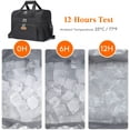 thumbnail image 6 of Lifewit 32 Can Soft Cooler Bag Lightweight Portable Cooler Tote Double Layer, Black, 6 of 7