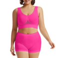 thumbnail image 1 of Sports Bra Women's Fitness Running Yoga Vest Without Rims Large Size Breathable Sports Bra Set, 1 of 4