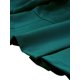 thumbnail image 5 of Conjunto de falda de 2 piezas para mujer INSPIRE CHIC, blazer peplum, falda lápiz de cintura alta, atuendo de trabajo XL verde pavo real, 5 of 6