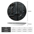 thumbnail image 2 of Yiaed Fantasy Medieval Weaponry Print Bone China Decorative Plate Ceramic Dinner Plates Art Crafts with Display Stand-6in, 2 of 6