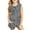 Gray, variant on Nskgu Girls Summer Clothing Sets 2 Piece Outfits Floral Printed Graphic Tank Top and High Waist Shorts with Pockets Sleeveless Sets 3-14 Years
