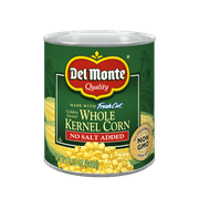 Del Monte Canned Whole Kernel Corn, No Salt Added, 8.75 oz