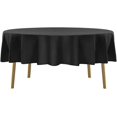 60 inch Round Tablecloth Washable Polyester Table Cloth Decorative