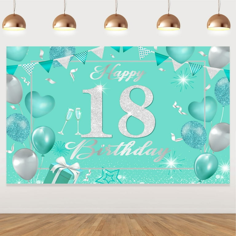 18th Birthday Decorations for Boys Girls Birthday Party