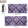thumbnail image 4 of Dreamtimes Floral Purple Ornament Tile Beach Towel Quick Dry Absorbent Bath Towels Sandproof Lightweight Towel for Gym Yoga Sports Swimming 31x71in, 4 of 7