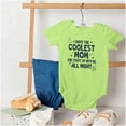 thumbnail image 3 of Funny Cool Moms Stay Up All Night Romper Boys or Girls Infant Baby Brisco Brands 24M, 3 of 7