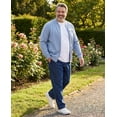 thumbnail image 6 of Turtle Bay New York Men’s Zip-Up Baseball Fleece Jacket with Sporty Edge, 6 of 6