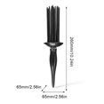 thumbnail image 2 of Peine esponjoso Air Feeling, peine enrollable para rizar el cabello con 17 dientes, antideslizante para cabello rizado, 2 of 9