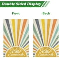 thumbnail image 4 of Summer Garden Flag 12x18 Double Standerd Welcome Hello Sunshine Garden Flags for Outside Farmhouse Colorlife Summer Flags Farmhouse Holiday Flags, 4 of 6