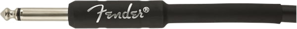 Fender 10-Foot Original Instrument Cable, Straight-Straight, Black - 3 Pack