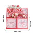 thumbnail image 3 of Mouliraty Happy Valentine's Day Card, 3D Pop Up Valentine Cards, Handwritten Box Paper Carving Originality Festival Gift, for Women, Her, Wife, Girlfriend, Mom, Him, 3 of 9