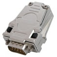 thumbnail image 4 of DB9P-180 High-Frequency D-SUB (VGA) Serial Connector - 9-Pin 2-Row Male Plug with Zinc Alloy Insulator, Copper Contacts, Flame Retardant Metal Shell for PCB Electrical Engineering (Plate to Wire,, 4 of 6
