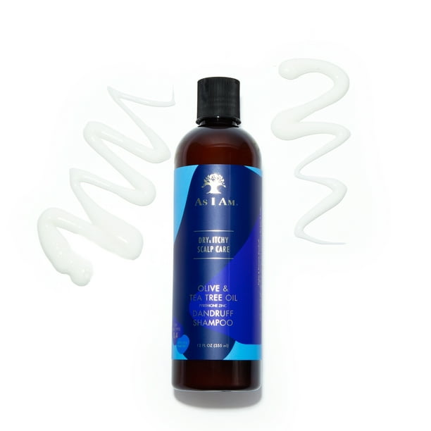 As I Am Dry & Itchy Scalp Care Olive & Tea Tree Oil Shampoo 12 oz.