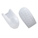thumbnail image 3 of 2x2 Piezas Mangas de Gel para Aumentar La Altura Inserto para Levantar El Talón Cojín Elástico Transparente Calcetines de Silicona Invisibles Suaves P, 3 of 8