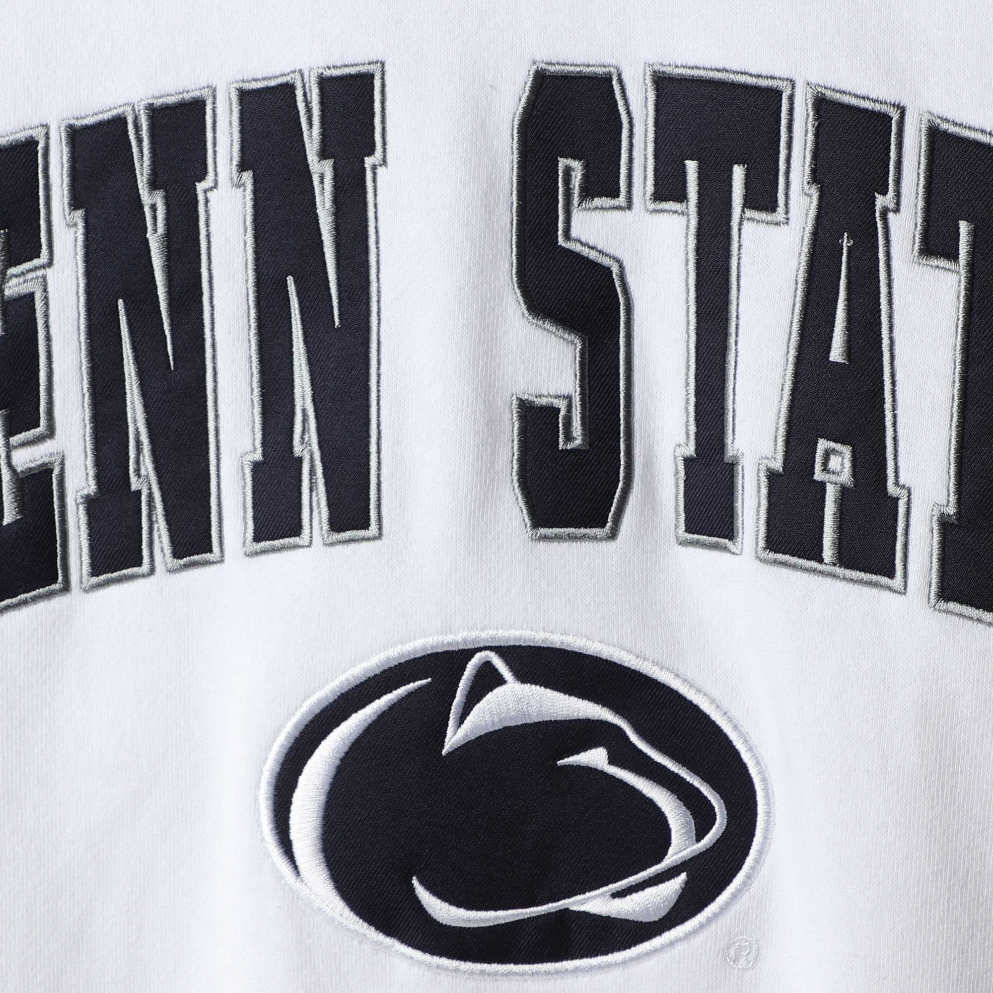 Men's Colosseum White Penn State Nittany Lions Arch & Logo Crew Neck Sweatshirt - image 4 of 4