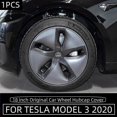 thumbnail image 1 of 18 Inch For Tesla 3 Hubcap Hight Performance 3 Wheel Cover Replacement Wheel Cap Cover Car Accessories 2022 # Yogu, 1 of 4