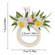 thumbnail image 5 of Anillo de servilleta con forma de conejito de Pascua, diseño de orejas de conejo y huevo de Pascua, para cenas, fiestas, decoración festiva de mesa primaveral., 5 of 7