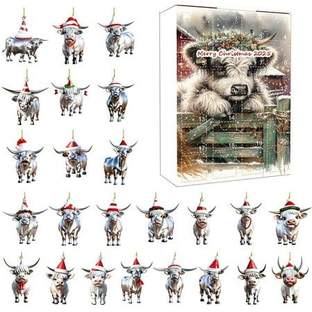 

2024 Christmas Countdown Surprise Collectible 24 Days Of Delightful Animal Charms Kitschy Kitchen Toddler Timer Potty Watch 3 Minute Timer for Brushing Teeth Christmas Countdown Pin Adult Hobby Desk