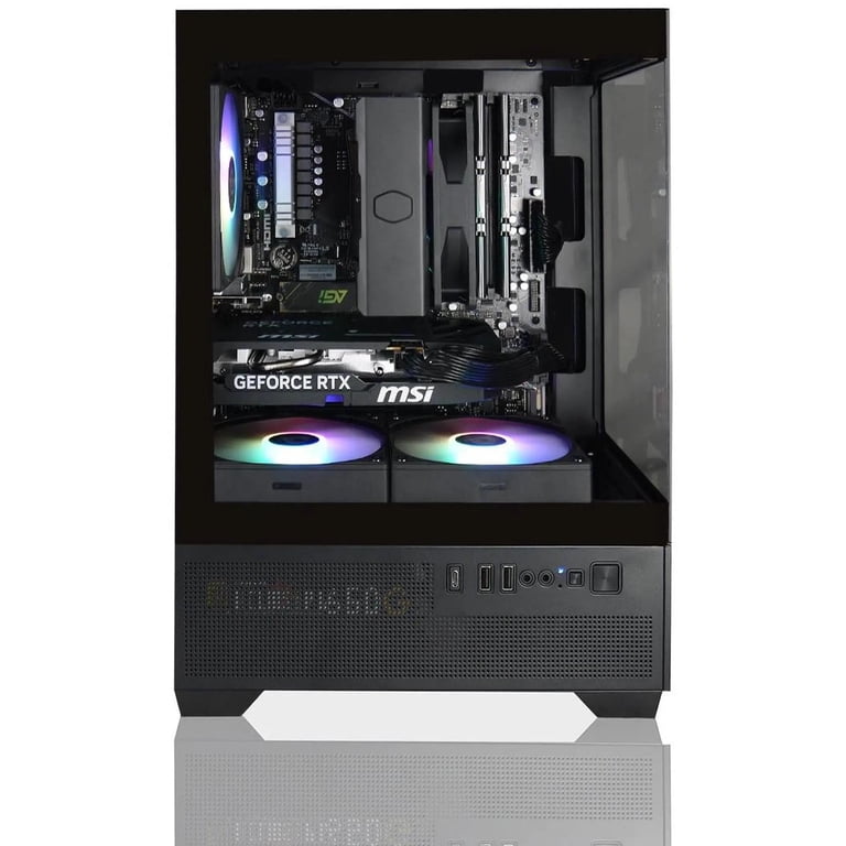 AVGPC Mini-X Gaming PC - Intel I5 11400F up to 4.4 GHz, GeForce
