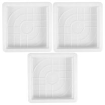 UPOUART Brick Molds For Concrete 3pcs Pathway Mold Spanish Cement For Diy Concrete Moulds