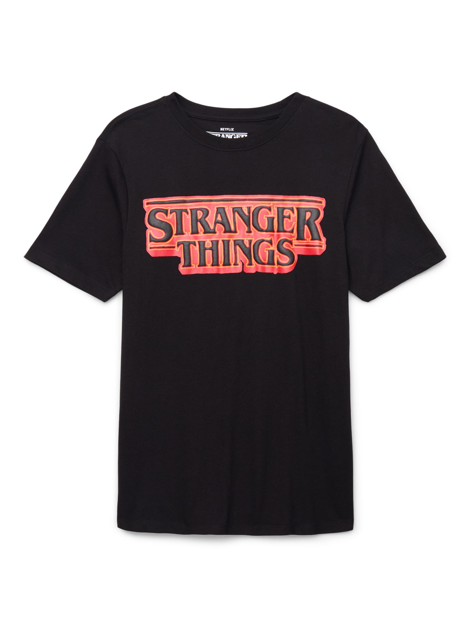 Netflix, Boys' & Big Boys' Stranger Things Logo Graphic T-Shirt, Sizes 4-18