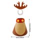 thumbnail image 3 of Trajes de ganso, reno, Papá Noel y muñeco de nieve de 7 pulgadas para el porche y estilos festivos, 3 of 6