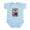 Sky Blue, variant on CafePress - Winston Churchill Quote Infant Bodysuit - Baby Light Bodysuit, Size Newborn - 24 Months