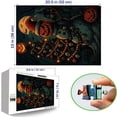 Picture Idea: 500 Piece Adult Wood Jigsaw Puzzle Spooky Christmas Snowman With