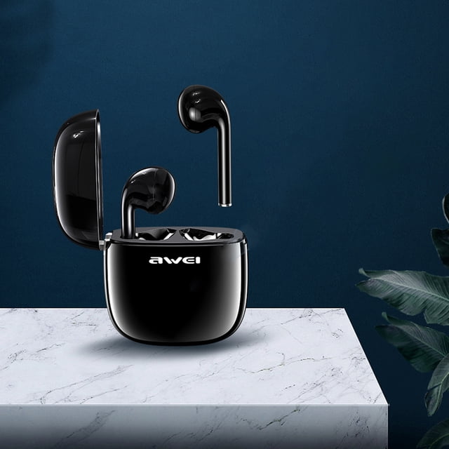 Gwong Electrónica ARWEI Bluetooth-Compatible con Auriculares In-Ear HiFi Calidad de sonido Mini True Inalámbrico Estéreo Sport V5.0 Auriculares