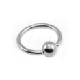 thumbnail image 5 of Ritastephens 14K White Gold Captive Bead Ring Body Jewelry, 5 of 5
