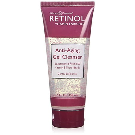 Skincare Retinol Anti-Aging Cleanser Gel 5 Oz Tube (145ml)