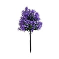 thumbnail image 2 of Artificial Gladiolus Topiary Ball Flowers With Ground Stake Outdoor Faux Plants Weather Resistant Fake Shrub Garden Decor For Porch Patio Landscaping Summer Fall Holiday Home Decoration, 2 of 7