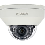 Wisenet HCV-7010R 4 Megapixel Outdoor HD Surveillance Camera, Color, Monochrome, Dome, Ivory