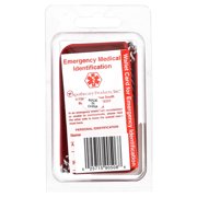Apothecary Products Heart Patient Bracelet, Raised Medical Alert Symbol