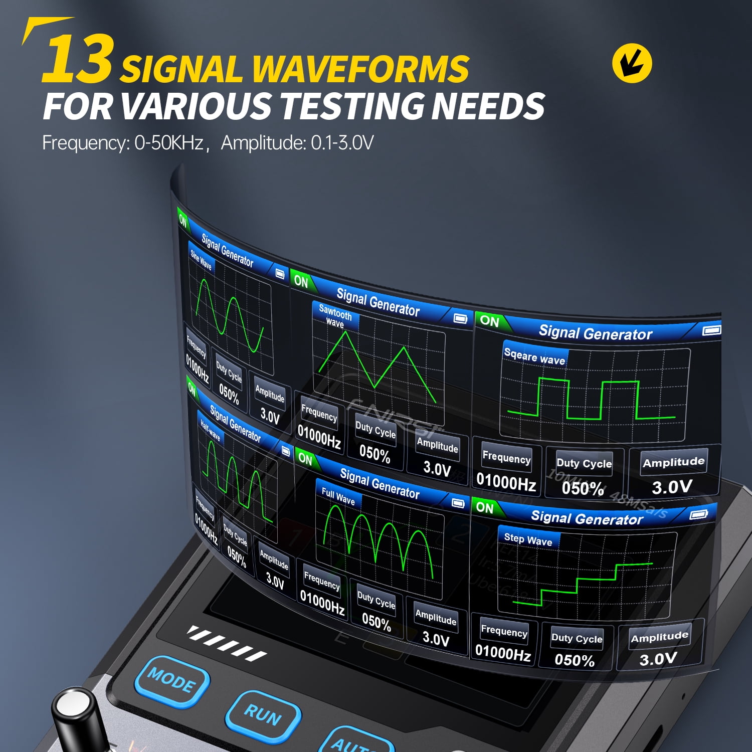 FNIRSI Transistor Oscilloscope DSO-TC4 Multifunction