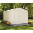 thumbnail image 1 of ARROW SHEDS MHD1010 (2 BOXES) MOUNTAINEER 10FT X 10FT HDG STEEL EGGSHELL- DOOR=W98.25IN X H72.75IN, 1 of 6