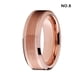 thumbnail image 3 of Qarigey Anillo de acero inoxidable para mujer, moda para boda, vacaciones, celebración, tienda de playa, fecha, vacaciones, joyería de moda para mujer Ropa, zapatos y accesorios Miscelánea talla 8 Qarigey AP015243-03, 3 of 6