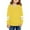 Yellow, variant on Kids Thermal Shirts Long Sleeve Collar Print Kids Comfy Tee Shirt Back To School Clothes for Teen Boys 8-9 Years