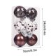 thumbnail image 3 of Adornos navideños, adornos navideños, regalos navideños, 6 cm, 6 piezas, adornos navideños, bolas para árbol, adornos colgantes para fiestas en el hogar, decoración, bolas colgantes., 3 of 3