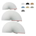 thumbnail image 2 of 2PCS Half Moon Round Window Cover Half Circle Window Shades Cordless Non-Woven Self Adhesive Shades Temporarily Window Blinds Cover Easy to Cut Install, 2 of 16