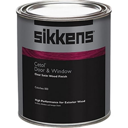 Sikkens SIK48003.04 1 Quart Cetol Door & Window, Satin Colorless (Best Paint For Doors And Windows)