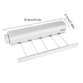 thumbnail image 4 of Clothes Hanger Rope Retractable Outdoor Towel Line Flexible Clothesline String Multi-functional Laundry Hangers for Supplies Five ropes, 4 of 8